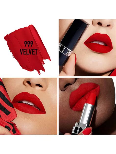 dior 999 velvet red|dior lipstick shade 999.